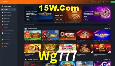 Biblioteca de slots populares na Wg777